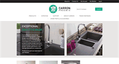 Desktop Screenshot of carron.com